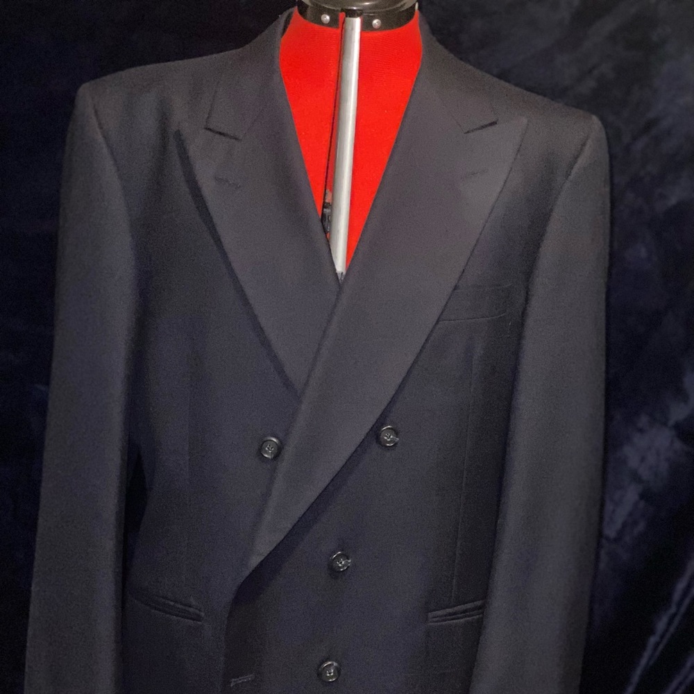 Vintage Burberry double breasted blazer